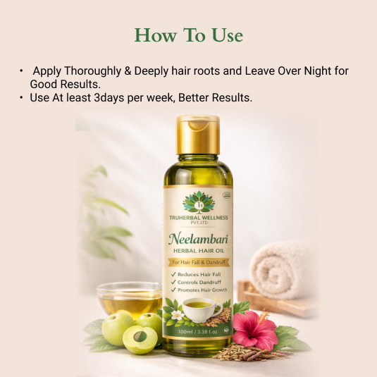 TruHerbal's Neelambari Herbal Hair Oil